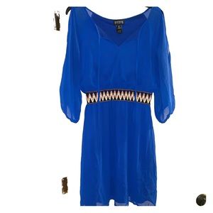 Royal Blue Size 10 Enfocus Summer Dress
